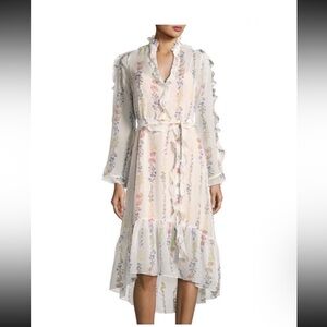 BCBGMAXAZRIA Bunty floral-print midi dress
